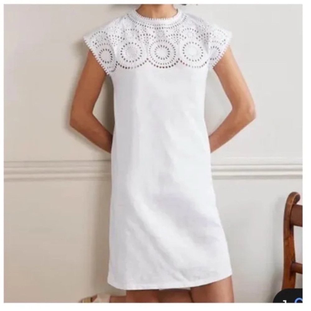NWT Boden Cutwork Dress